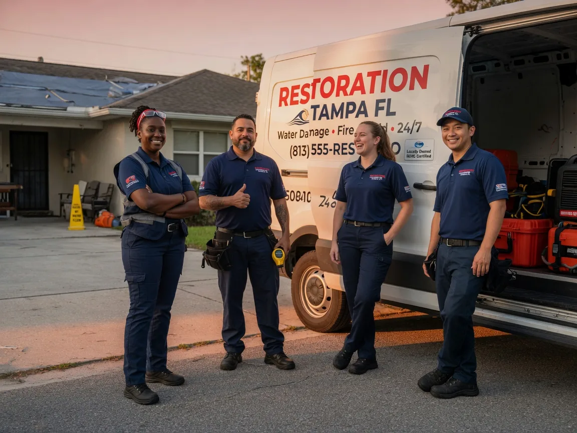 Water Damage Restoration company in Del City, OK